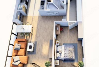 Apartament cu 2 camere decomandat în Șagului