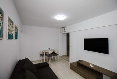 Apartament cu 3 camere semidecomandat, mobilat în Tomis Nord
