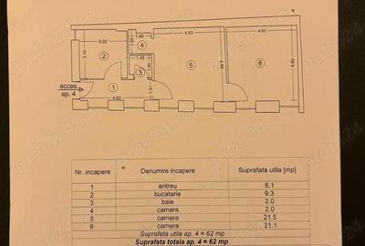 Apartament cu 2 camere semidecomandat în Centrul Istoric - 7