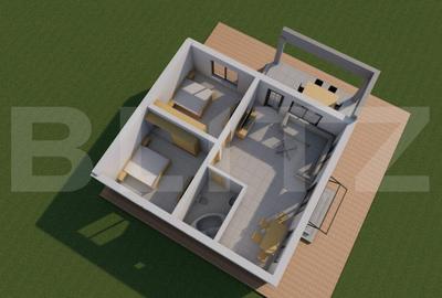 Casă cu 3 camere cu Teren 576 Mp în Valea - 6
