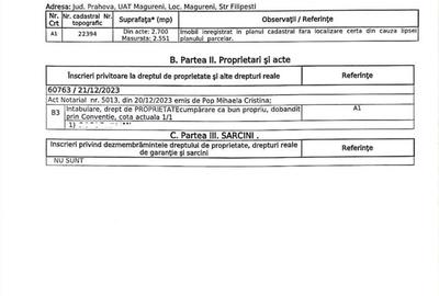 Teren de 2551 mp, în Măgureni - 5