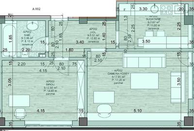 Apartament 2 camera Campus universitar - 6