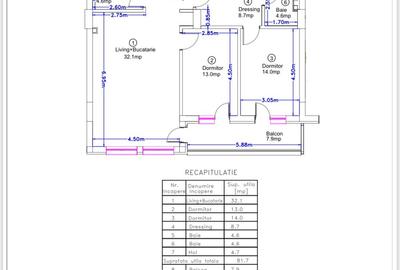 Apartament NOU 3camere 100 MP-MTM Residence-Rond Pipera-PARCARE SUBTERAN INCLUSA - 15
