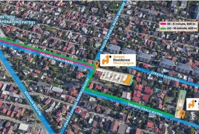 Apartament cu 4 camere în Apărătorii Patriei