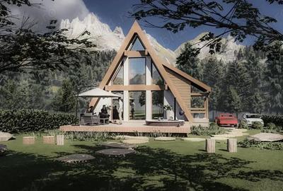 Casa de vacanta A-Frame, Glajerie, Rasnov - 3