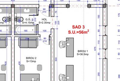 Apartament cu 2 camere decomandat în Moșnița Nouă - 1