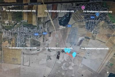 Teren de 20000 mp, în Bălăceanca