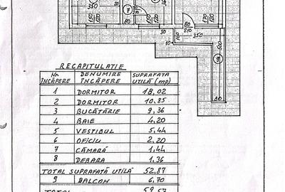 Apartament cu 2 camere decomandat, mobilat în Valea Ialomiței - 12