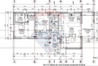 Casă cu 3 camere în Uiești - 8