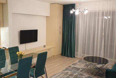 Apartament cu 2 camere semidecomandat, mobilat în Pipera - 2