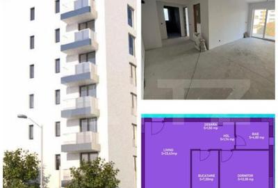 Apartament 2 camere, 66 mp, in ansamblu rezidential, zona Co - 3