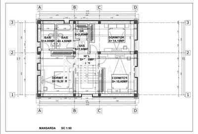Casă individuală 4 camere | 120 mp utili | Teren 470 mp | Pompă de căldură - 16