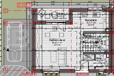 Casă cu 4 camere cu Teren 510 Mp în Florești - 11
