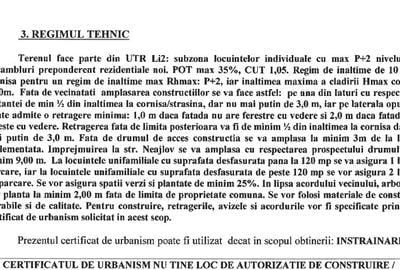 Islaz - Branesti - teren 1374mp - canalizare - gaze - curent - asfalt - 2