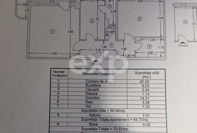 Apartament cu 2 camere decomandat, mobilat în Găvana 3 - 9