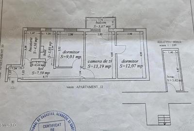 Apartament cu 3 camere în Tomis III - 2