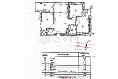 REA1025716 Apartament 3 camere Otopeni - 17
