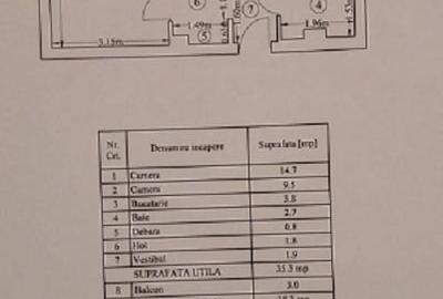 Apartament cu 2 camere decomandat în Lacul Tei - 7