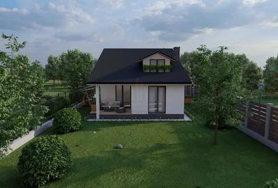 Casă individuală cu 5 camere cu Canalizare în Balotești - 2