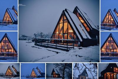 Oportunitate! Casa de vacanta A-frame, judetul Arges - 6