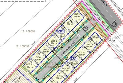 Teren Construcții intravilan de 300 mp, în Sud