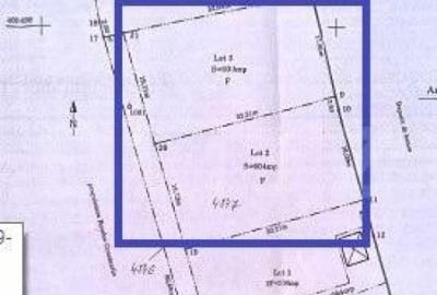 Teren intravilan 1200 mp, deschidere 37 ml, Breaza - 2