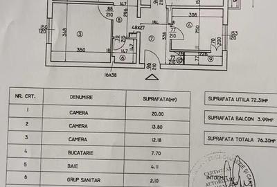 APARTAMENT 3 CAMERE BLOC REABILITAT | ETAJ INTERMEDIAR | ZONA OCTAVIAN GOGA - 12
