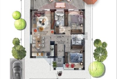 Casa noua - constructie 2025, parter, comuna Berceni - Str. Primaverii - 22