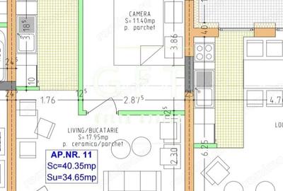 Apartament cu 2 camere decomandat în Nord - 1