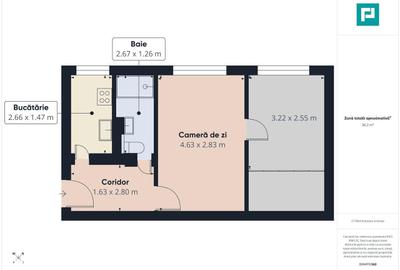 Apartament cu 2 camere, mobilat în Aurel Vlaicu - 1