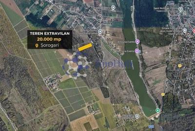 Teren Construcții extravilan de 20000 mp, în Șorogari - 1