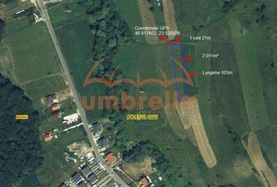 Teren Construcții extravilan de 2011 mp, în Popești