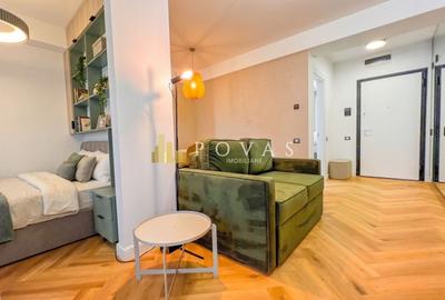 Apartament cu 2 camere semidecomandat, mobilat în Voluntari