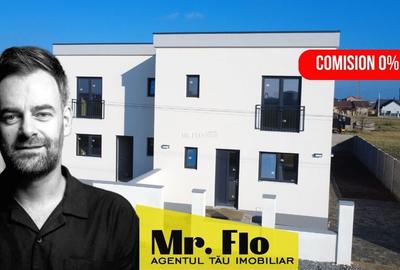 Duplex cu 4 camere cu Canalizare în Moșnița Nouă - 1