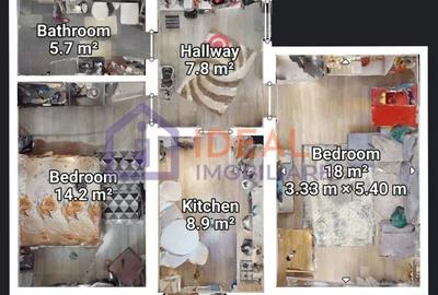 Apartament 2 camere decomandat – Cartierul Arhitecților - 8