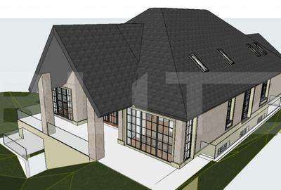 Teren 1206 mp cu AC Valabila pentru Vila LUX D+P+M (593,61 m - 8