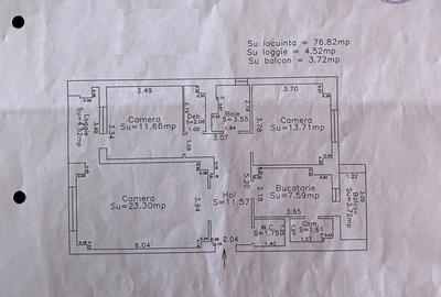 Apartament cu 3 camere decomandat, mobilat în Republicii - 12