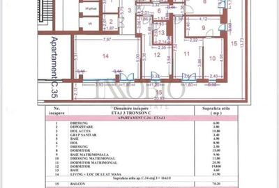 Apartament 4 Camere |  Rahmaninov - 15