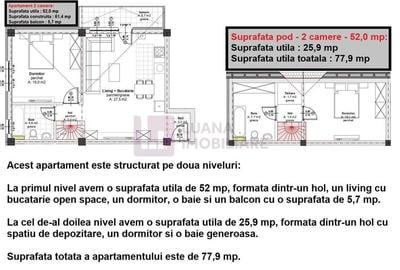 Apartament cu 3 camere decomandat în Central - 8