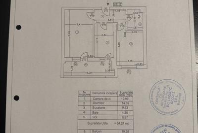 Apartament cu 2 camere în Sud