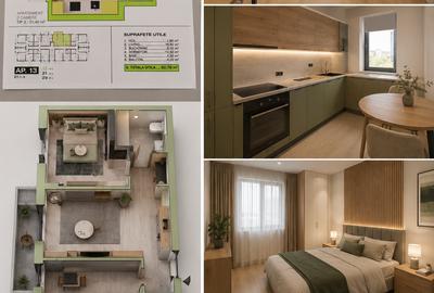Apartament cu 2 camere semidecomandat în Bragadiru - 6