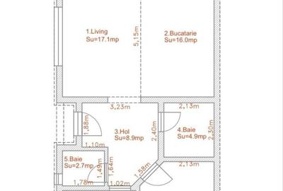 Casă cu 3 camere în Șag - 6