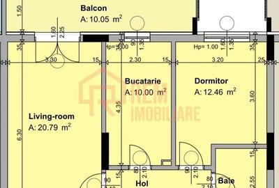 Vanzare apartament 2 camere, 65 mp, finisat lux, et 1 din 3, Dobroesti, Fundeni, Piersicului - 1
