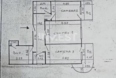 Apartament cu 3 camere decomandat în Gară - 1