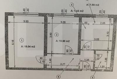 Apartament cu 2 camere, 49 mp - la 4 minute de metrou - 6