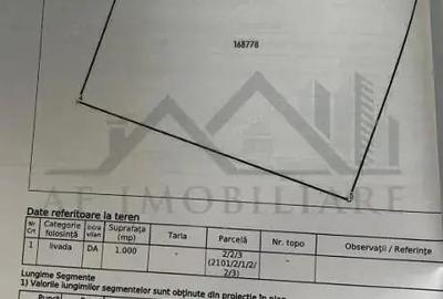 Teren de 1000 mp, în Galata - 1