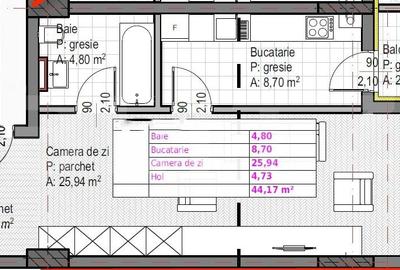 Apartament cu 1 camera + bucatarie inchisa,  Soporului – aproape de Iulius Mall - 1