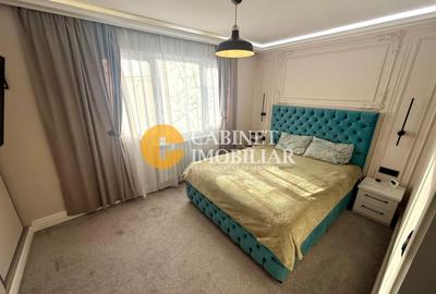 Apartament cu 3 camere semidecomandat, mobilat în Podu Roș