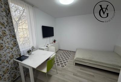 Garsonieră nedecomandată, mobilată în Primăverii