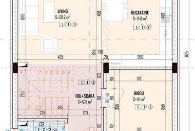 Casă cu 5 camere cu Teren 426 Mp în Central - 2